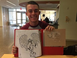 Senior Spotlight: Joey Russell Gets Animated About His Future