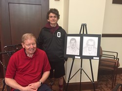 Portraits come to life at Wesley Ridge Retirement Community