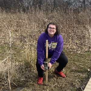 Student Researches Biodiversity of Wetland at Summit Campus