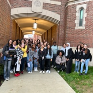 Students in Allied Health Pathway Visit Ohio State