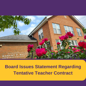 Board of Education Issues Statement 