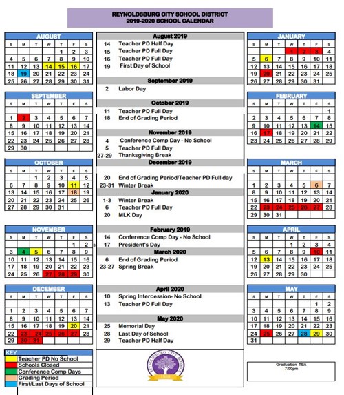 Calendar: (District)