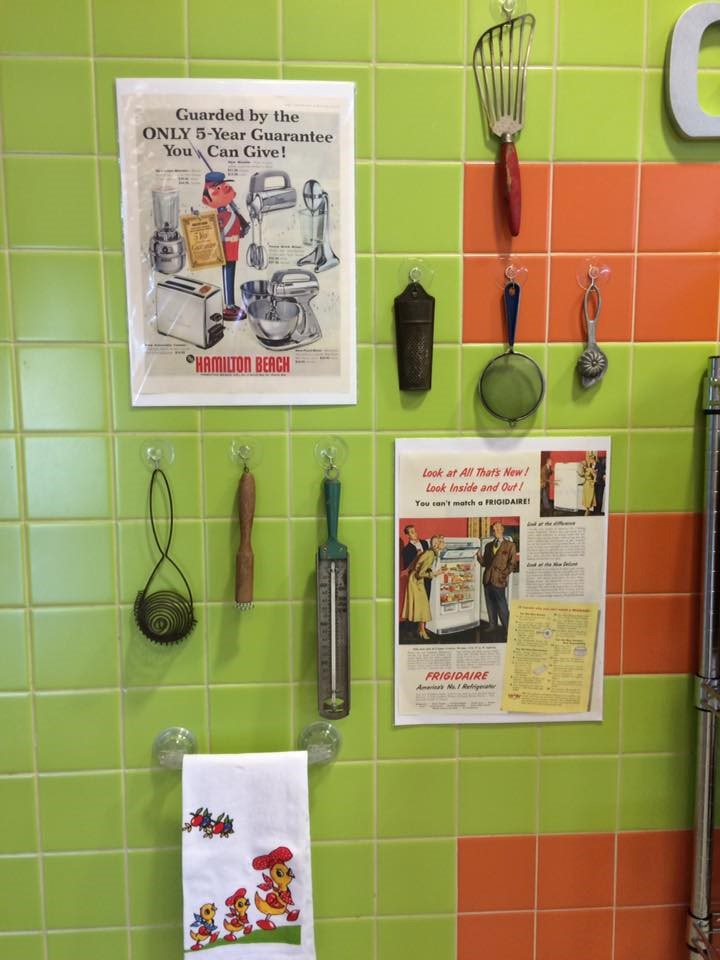 photo of close up of specific kitchen gallery items. 