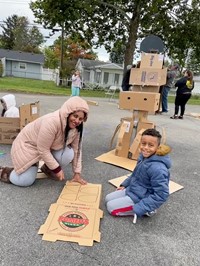 Cardboard Challenge 2022 Family Creations! 