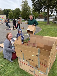 Cardboard Challenge 2022 Family Creations! 