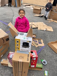 Cardboard Challenge 2022 Family Creations! 