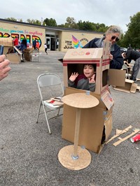 Cardboard Challenge 2022 Family Creations! 