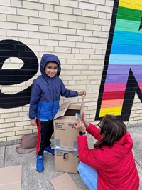 Cardboard Challenge 2022 Family Creations! 