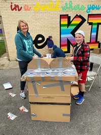 Cardboard Challenge 2022 Family Creations! 