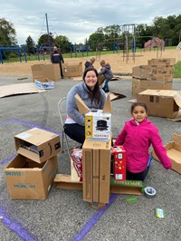 Cardboard Challenge 2022 Family Creations! 