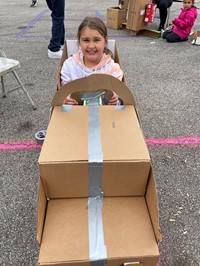 Cardboard Challenge 2022 Family Creations! 