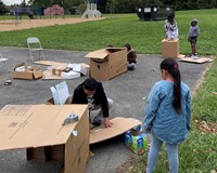 Cardboard Challenge 2022 Family Creations! 