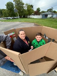 Cardboard Challenge 2022 Family Creations! 