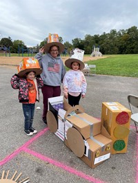 Cardboard Challenge 2022 Family Creations! 