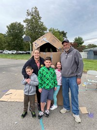 Cardboard Challenge 2022 Family Creations! 