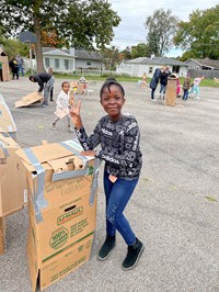 Cardboard Challenge 2022 Family Creations! 