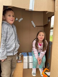 Cardboard Challenge 2022 Family Creations! 