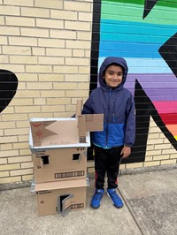 Cardboard Challenge 2022 Family Creations! 