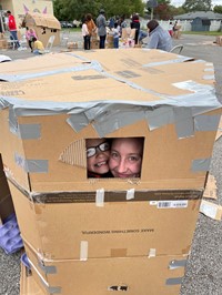 Cardboard Challenge 2022 Family Creations! 