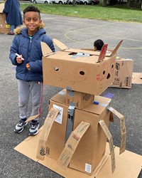 Cardboard Challenge 2022 Family Creations! 