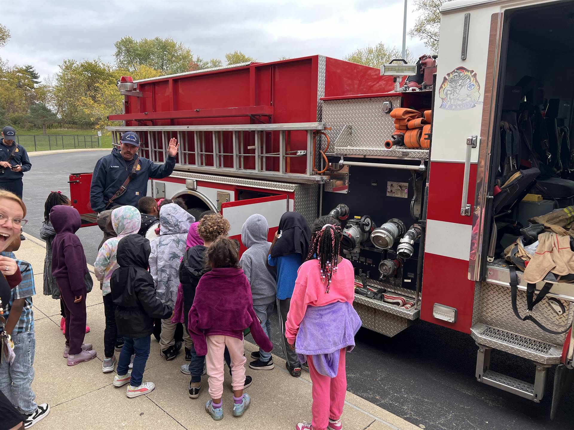 Fire Safety and Exploration of a Fire Truck