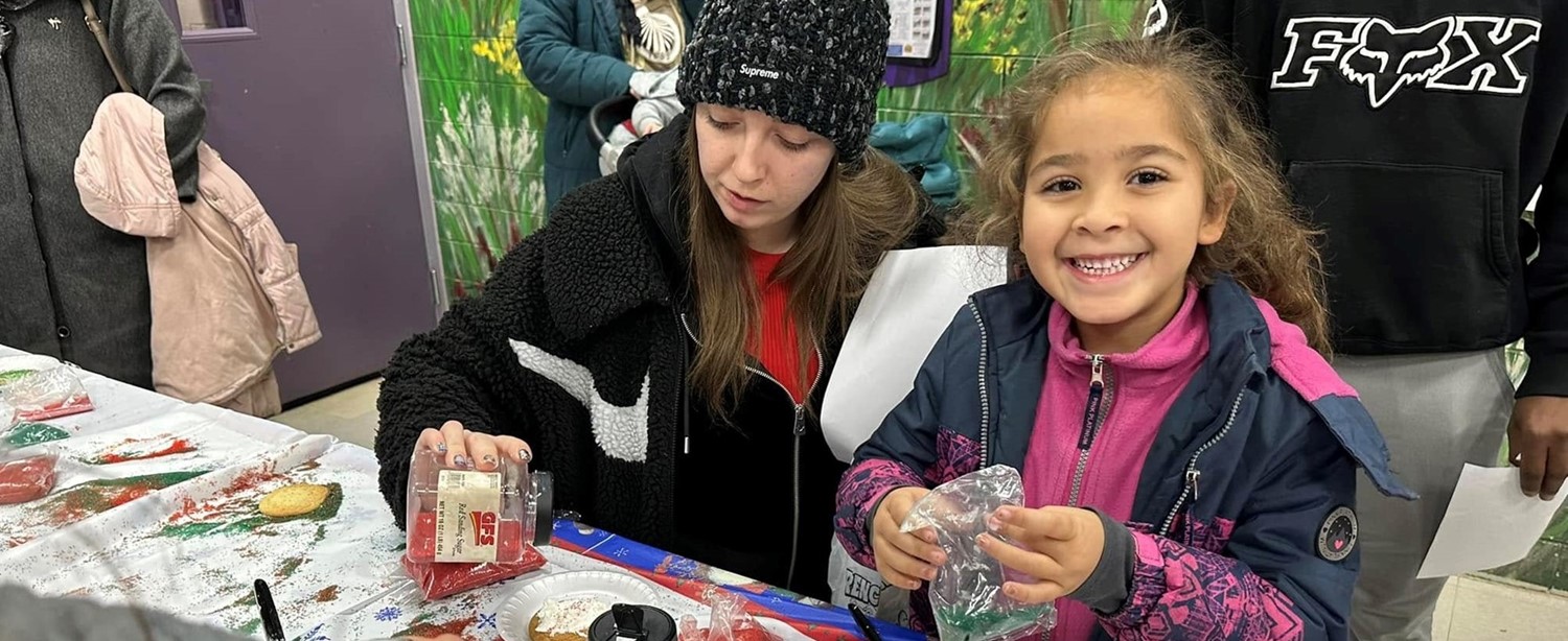 Cookie decorating at French Run