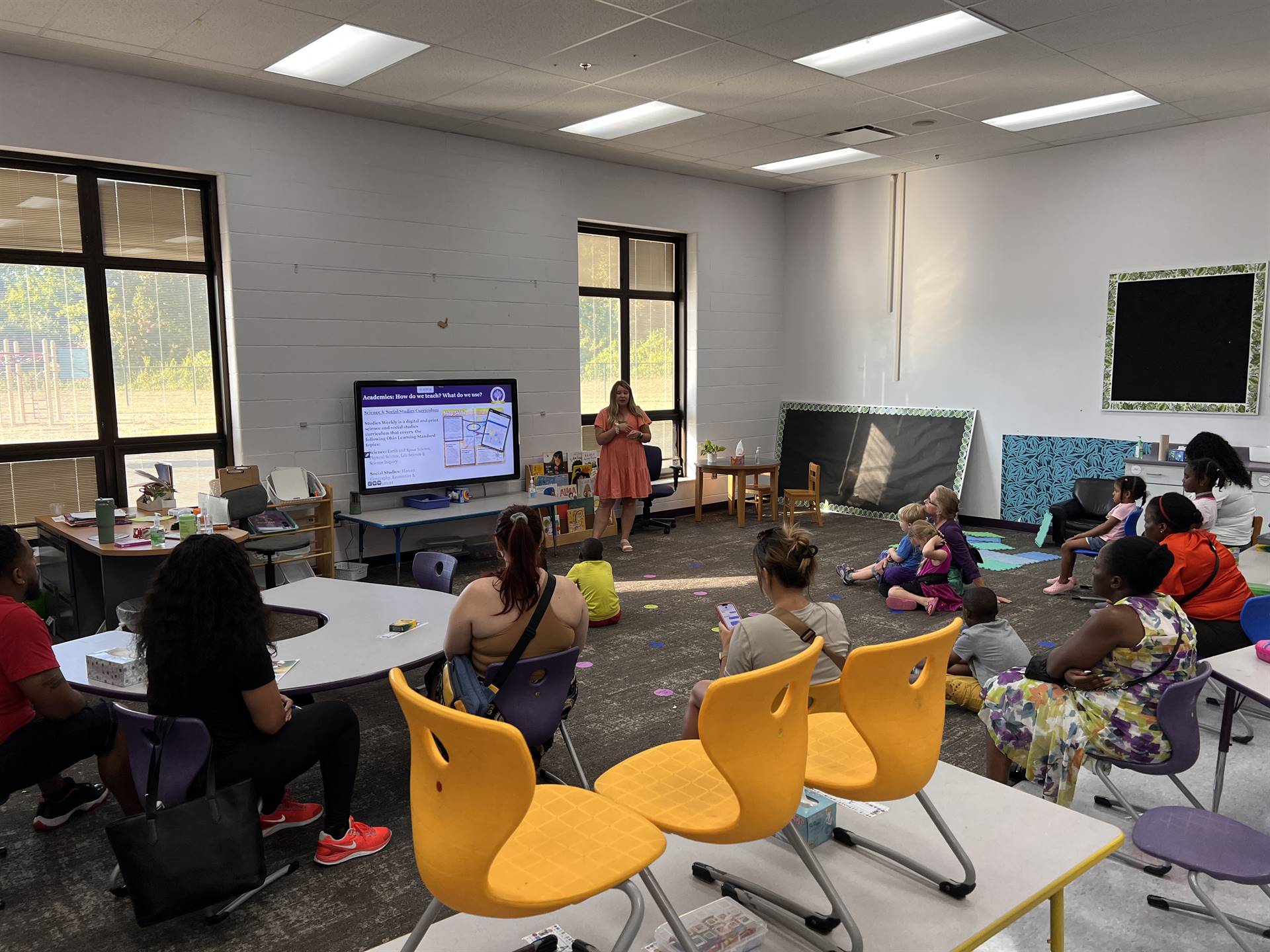 Curriculum meeting night. 