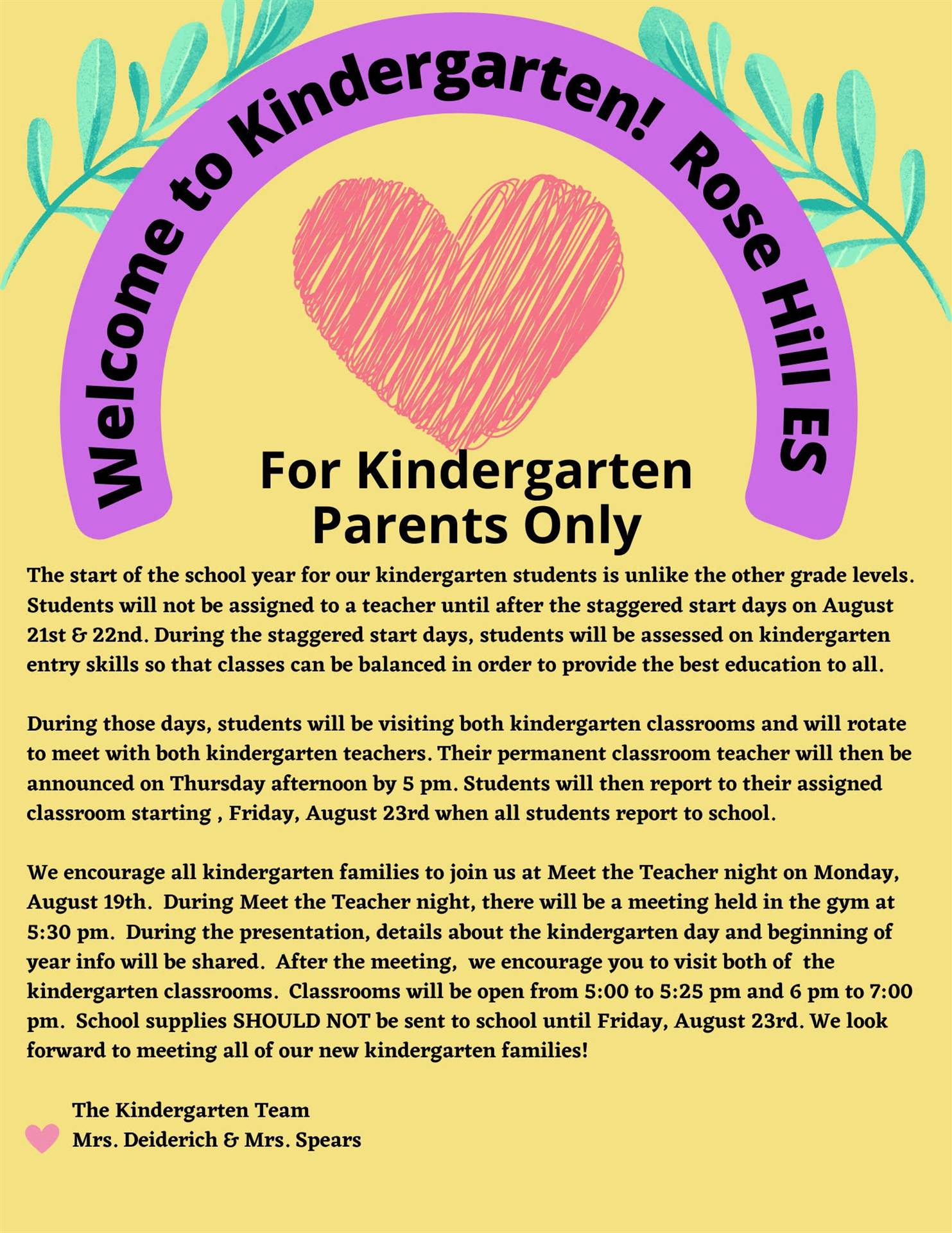 Kindergarten Only 7
