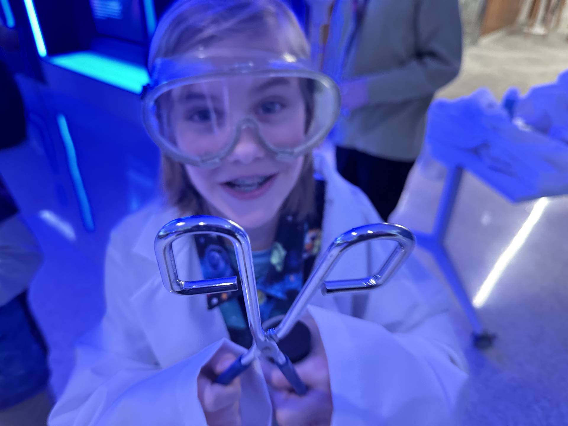 Science laboratory photo booth fun! 