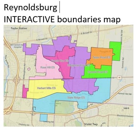 Reyn map boundaries