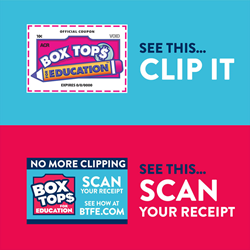 Boxtops for Education - clip or scan with new app!