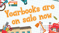 Yearbooks are on sale!